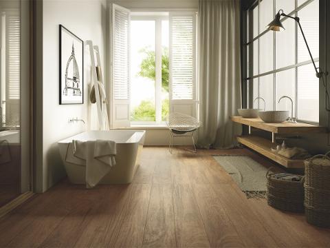Casalgrande Padana Geowood Pavimento in gres porcellanato effetto legno  Granitoker