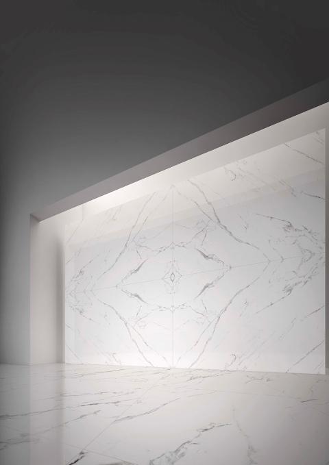 Casalgrande Padana KONTINUA |  Pavimento/rivestimento effetto marmo Granitoker