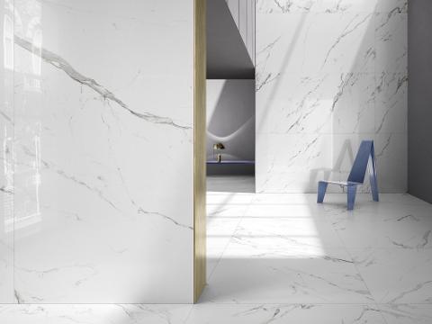Casalgrande Padana KONTINUA |  Pavimento/rivestimento effetto marmo Granitoker