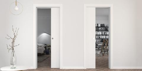 Controtelai per porte scorrevoli con stipiti ECLISSE UNILATERALE