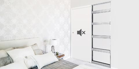 Controtelai per porte scorrevoli con stipiti ECLISSE ACOUSTIC