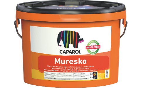 con caratteristiche minerali, con elevata diffusività al vap Caparol ColorExpress Muresko