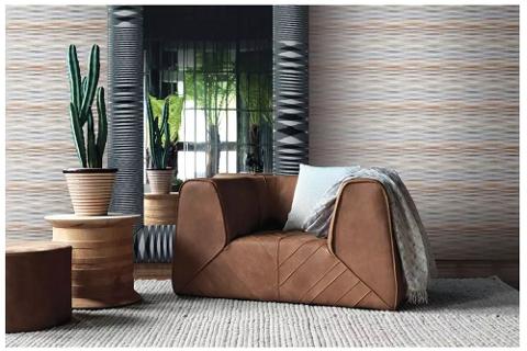 MISSONI HOME Carta da parati fantasie inconfondibili,stampe grafiche e colori pop  Missoni home Wallcoverings 01 e 02
