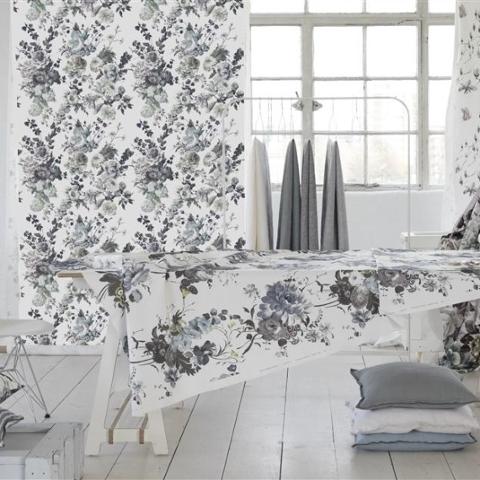 DESIGNERS GUILD carta da Parati vita e vivacita' attraverso i fiori nelle pareti designers guild
