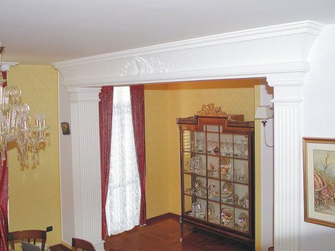 FALIS Cornici, Rosoni, Capitelli e Colonne in gesso  Falis