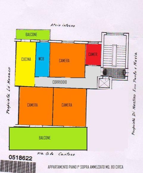 Appartamento in Vendita a Palermo Terrasanta