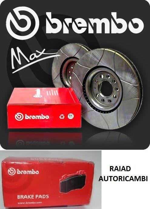 DISCHI FRENO BAFFATI E VERNICIATI BREMBO MAX