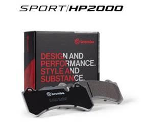 PASTIGLIE FRENO BREMBO SPORT HP/2000