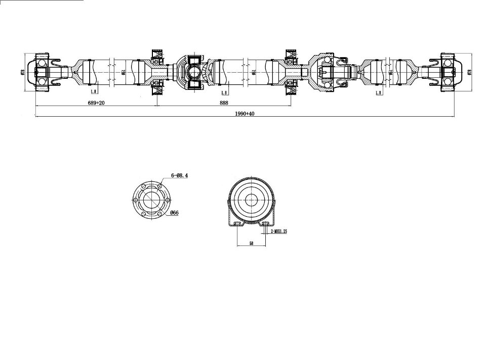 ALBERO TRASMISSIONE NUOVO FORD KUGA FORD KUGA