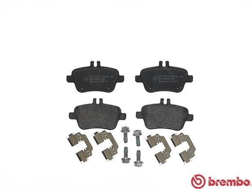 Kit Dischi Freno Forati + Pastiglie BREMBO posteriori MERCEDES CLASSE A (W176)