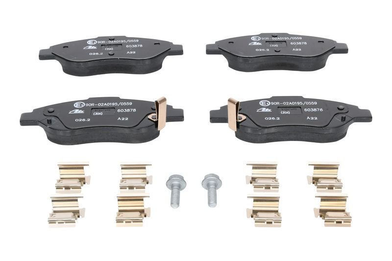 Kit Dischi Freno Forati & baffati ROTINGER T5 + Pastiglie ATE Anteriori FIAT Tipo