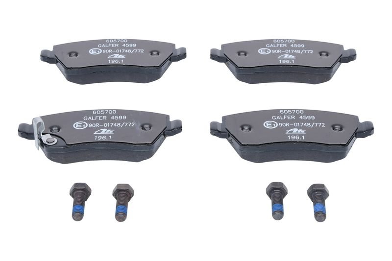 KIT Dischi Freno Forati e Baffati ROTINGER T5 + Pastiglie ATE anteriori Suzuki SWIFT III (MZ-EZ)
