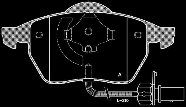 PASTIGLIE FRENO AUDI SKODA SEAT VOLKSWAGEN A2 A3 A4 A6 Golf Passat