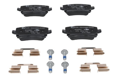 Kit Dischi Freno Rotinger T5 + Pastiglie ATE Anteriori + Posterior Volkswagen TOURAN