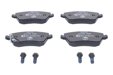 KIT Dischi Freno Forati e Baffati ROTINGER T5 + Pastiglie ATE anteriori Suzuki SWIFT III (MZ-EZ)