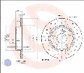 Kit Dischi Freno Forati + Pastiglie BREMBO posteriori MERCEDES CLASSE A (W176)