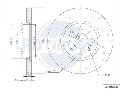 Copia di Kit Dischi Freno ANTERIORI Forati  ROTINGER T3 FIAT PUNTO