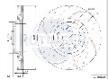 Kit Dischi Freno Forati & baffati ROTINGER T5 + Pastiglie ATE Anteriori FIAT Tipo