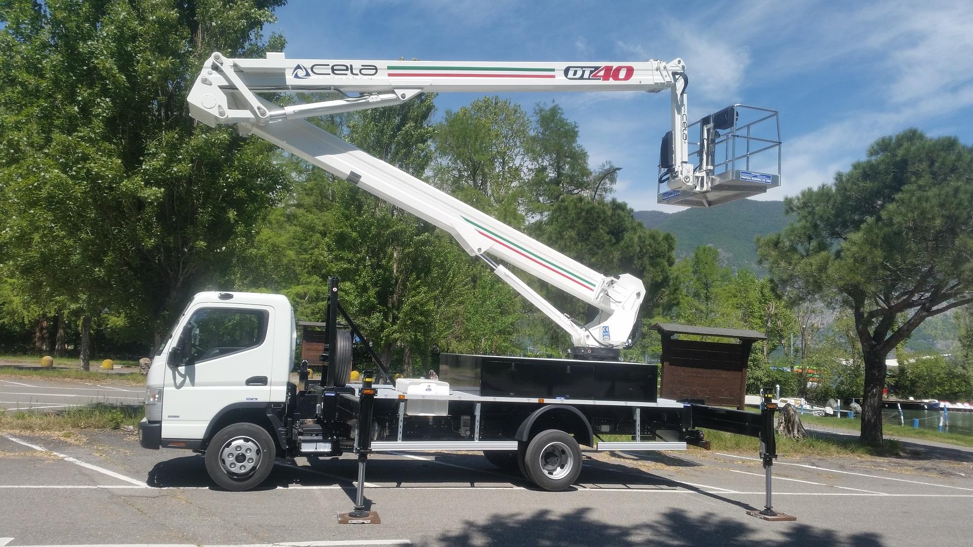 PIATTAFORMA AEREA CELA , CESTELLO DT TRUCK 40 - SICILIA CELA DT 40