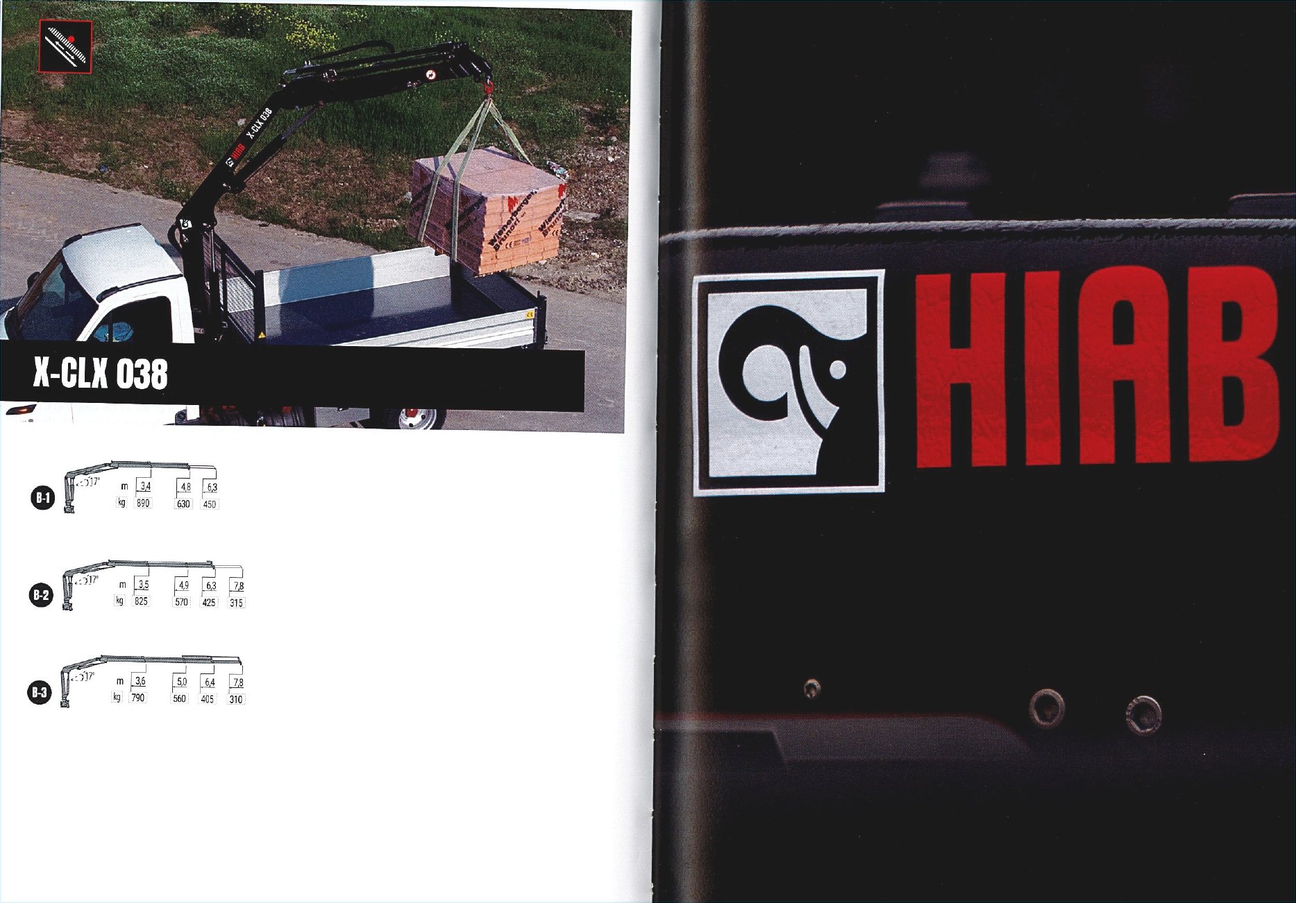 GRU HIAB MODELLO X-CLX 038 - SICILIA HIAB X-CLX 038