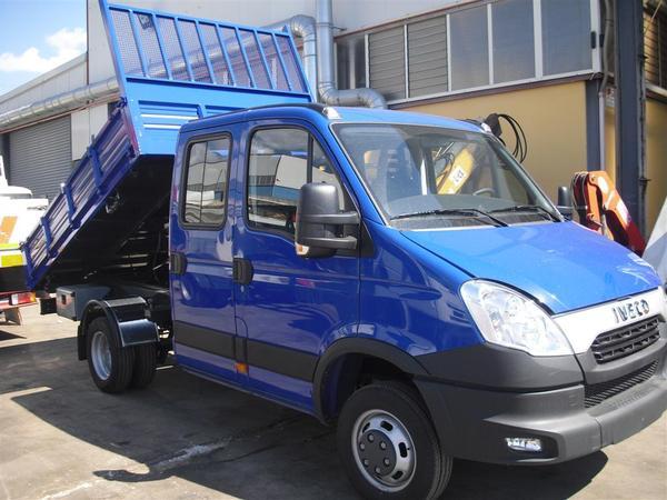 AUTOCARRO IVECO DAILY 35C18 COMPLETO DI CASSONE RIBALTABILE TRILATERALE - SICILIA