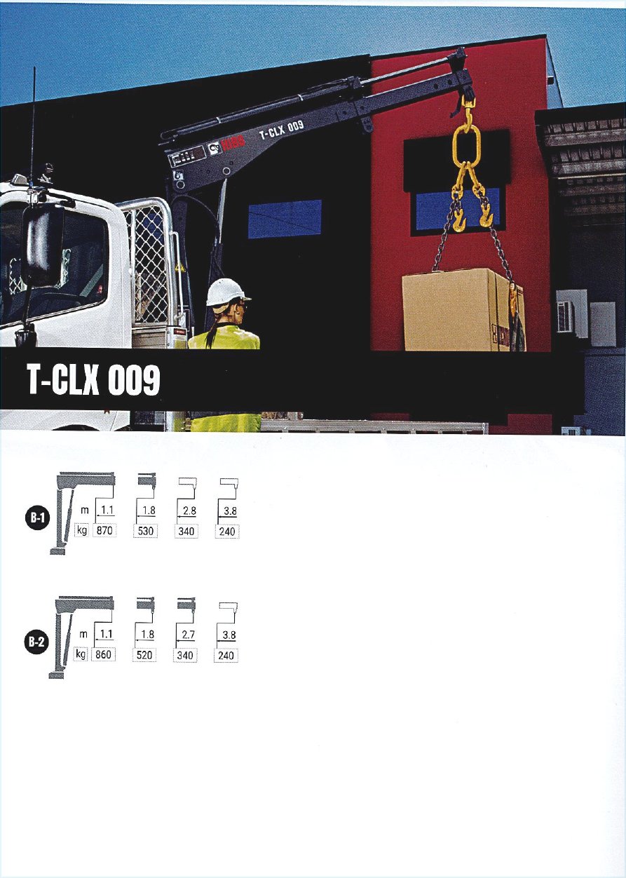 GRU HIAB MODELLO T-CLX 009- SICILIA HIAB T-CLX 009