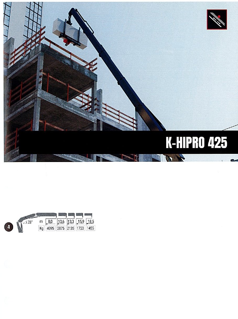 GRU HIAB MODELLO K-HIPRO 425 - SICILIA HIAB K-HIPRO 425
