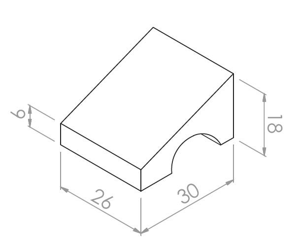 CORDOLI PER ROTATORIA H CM  6/18