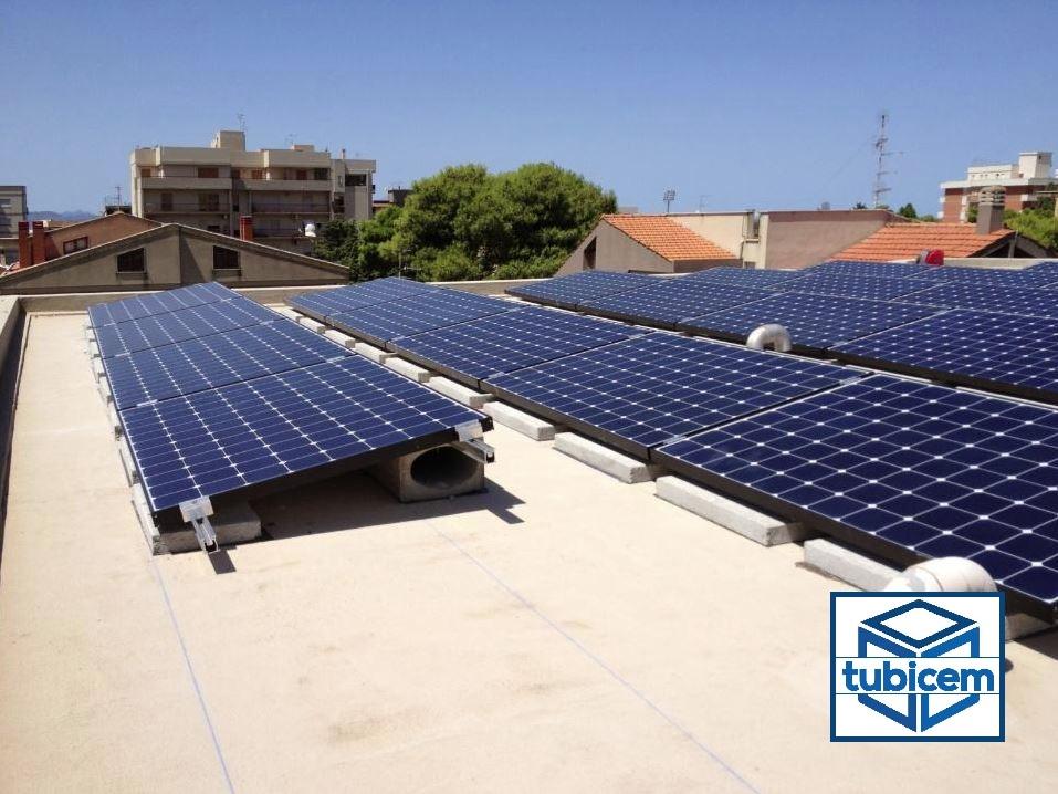 Sistema di zavorramento cordoli + mattone 30x60