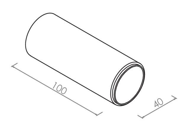 Tubo in cemento Ø cm 40