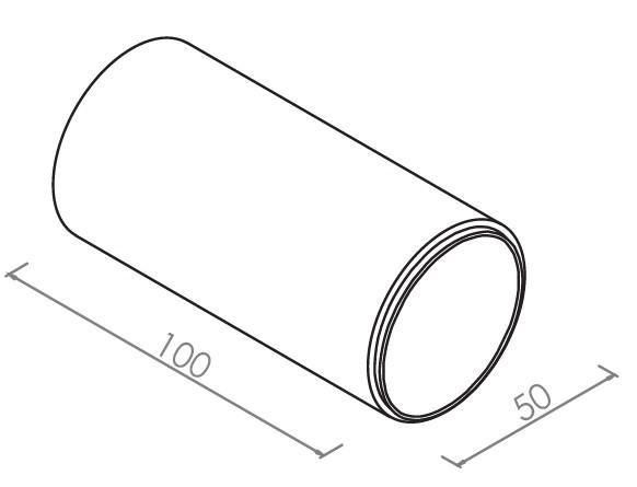 Tubo in cemento Ø cm 50