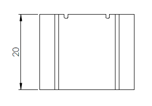 Blocco in Calcestruzzo Tradizionale 25x20x40