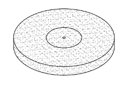 Coperchi circolari in cemento per anelli e tubi Ø cm da 40 a 200