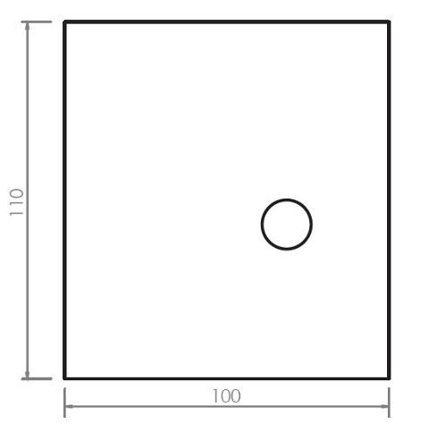 Plinto per pali di illuminazione cm 75 X 100 H 110