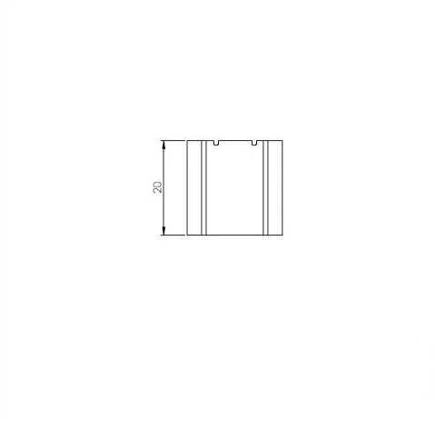 Blocco Faccia a Vista 20x20x50 a tre camere