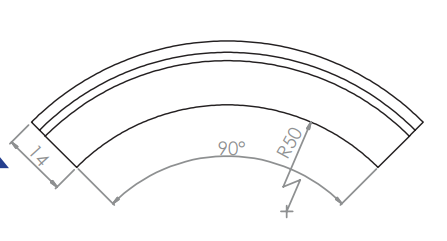 Cordoli e bordure cm 14/12x25x100