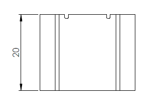 Blocco Faccia a Vista 25x20x40 a due camere