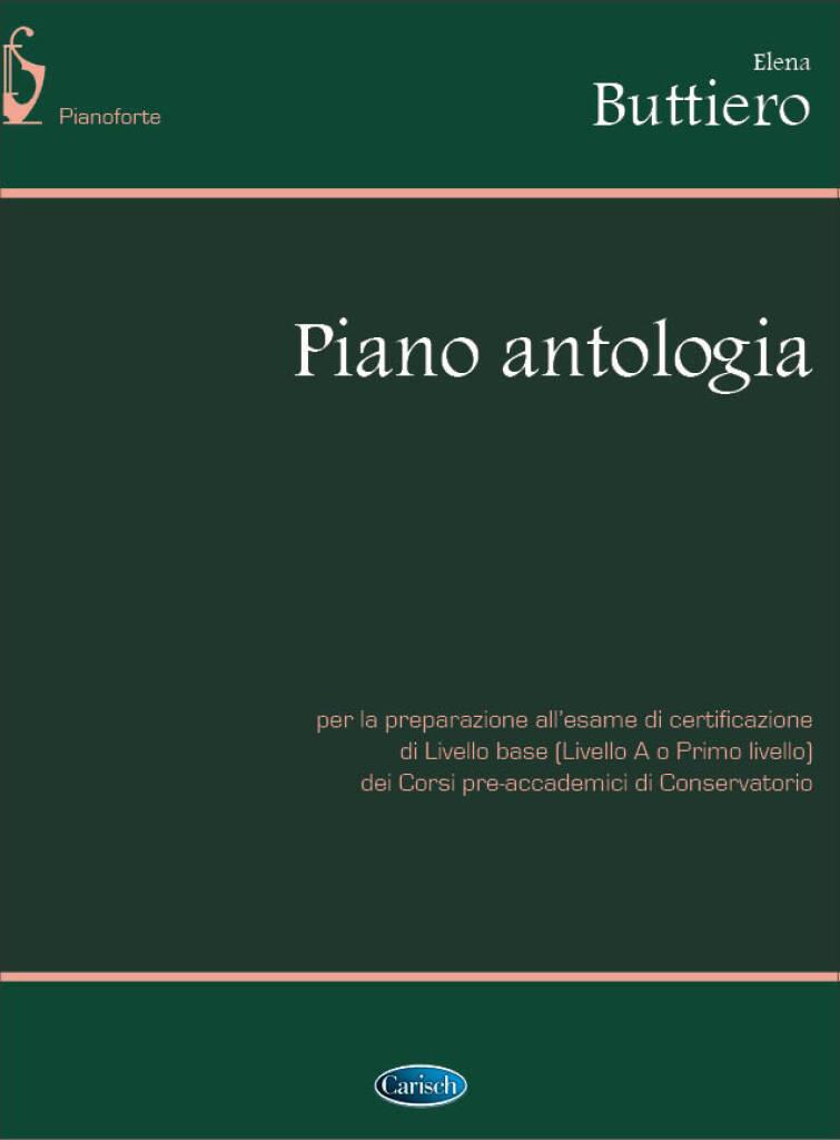 Buttiero Elena Piano antologia Carisch