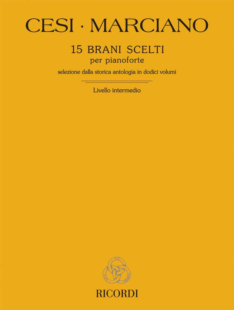 Cesi-Marciano 15 Brani Scelti per pianoforte Ricordi