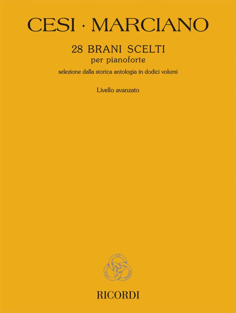 Cesi-Marciano 28 Brani Scelti per pianoforte Ricordi