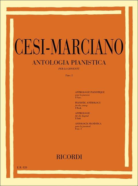 Cesi-Marciano Antologia Pianistica Fasc. 1 Ricordi