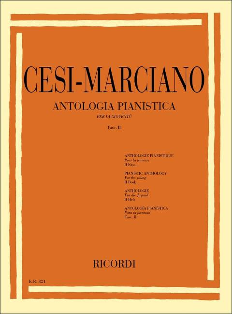 Cesi-Marciano Antologia Pianistica fasc. II Ricordi