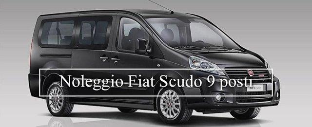 Noleggio auto 9 posti Fiat Scudo