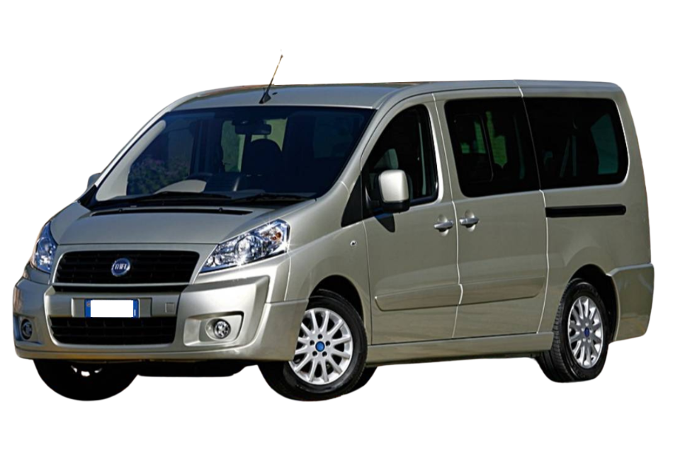 Noleggio auto 9 posti Fiat Scudo