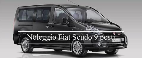 Noleggio auto 9 posti Fiat Scudo