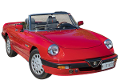 Noleggio Auto per Matrimonio ed eventi - Alfa Romeo Duetto Cabrio