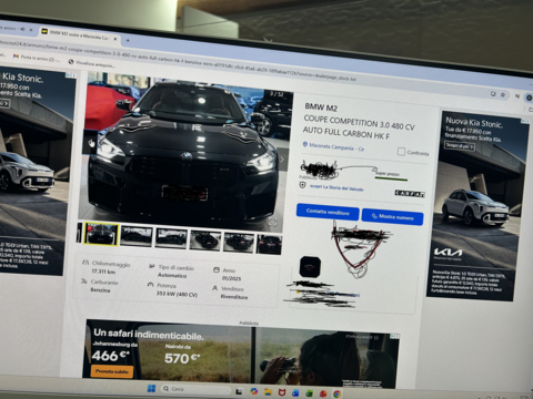 BMW M2 cambio automatico Benzina