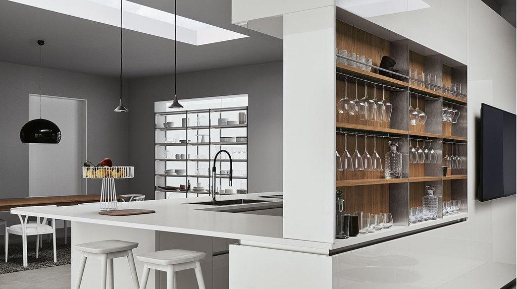 cucine con penisola Veneta Cucine