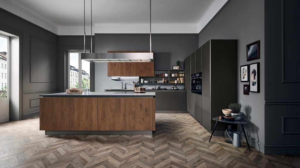cucine con penisola Veneta Cucine