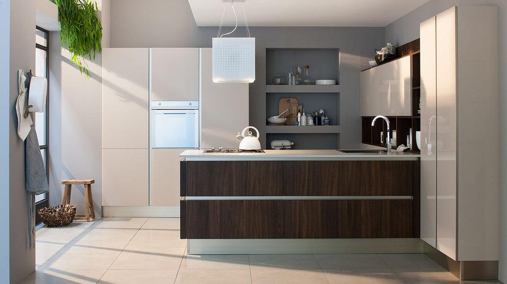 cucine con penisola Veneta Cucine